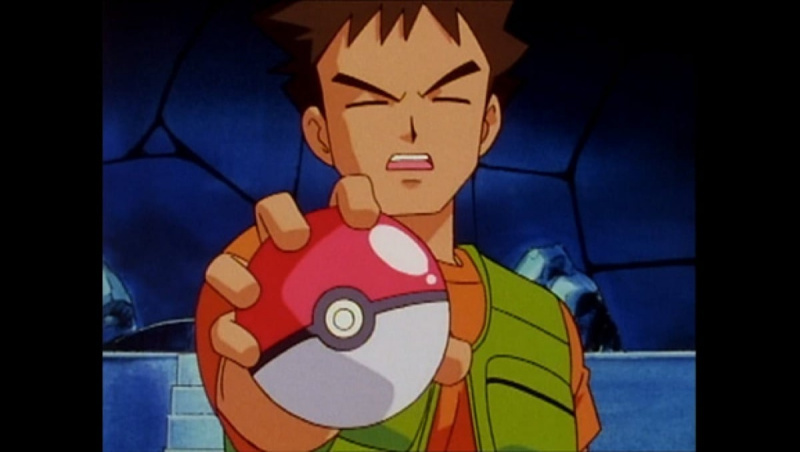 Всеки Pokémon, който Brock притежава, изброен